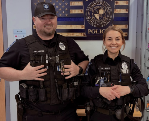 berklee college of music pd officers