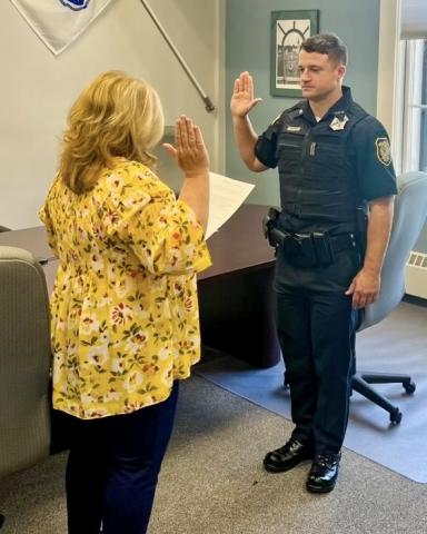 HPD swearing in of new officer