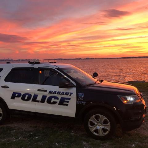 NPD cruiser sunset