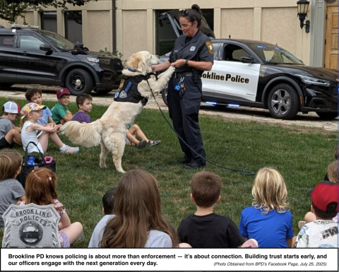 BPD Community Engagement w/Dog