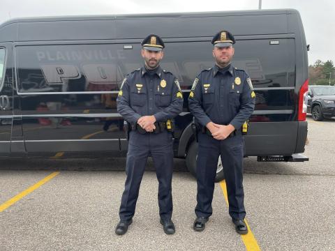 PPD officers with van