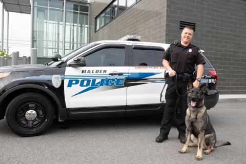 Malden PD k9 Unit